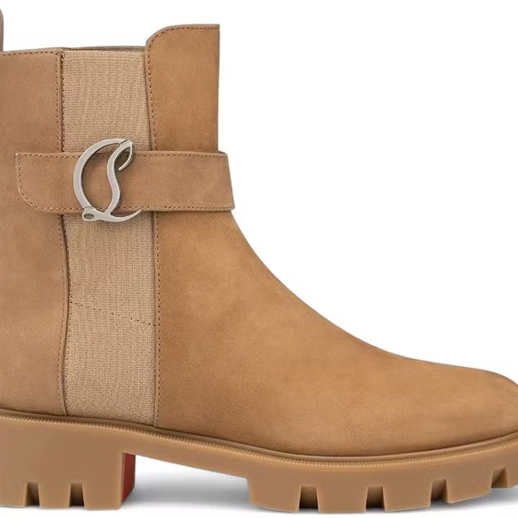 Christian Louboutin CL CHELSEA BOOTY LUG brown - Picture 2 of 10